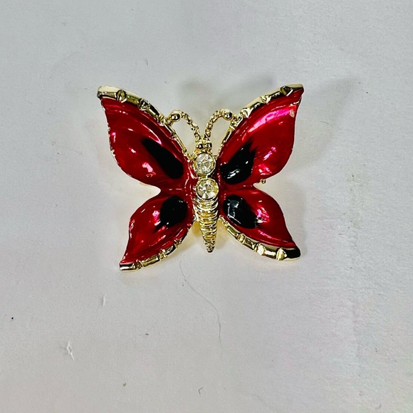 Vintage Style Gold Tone Jewellry Lot of 4 Butterfly Bow Earrings (Are vintage) - Picture 6 of 10